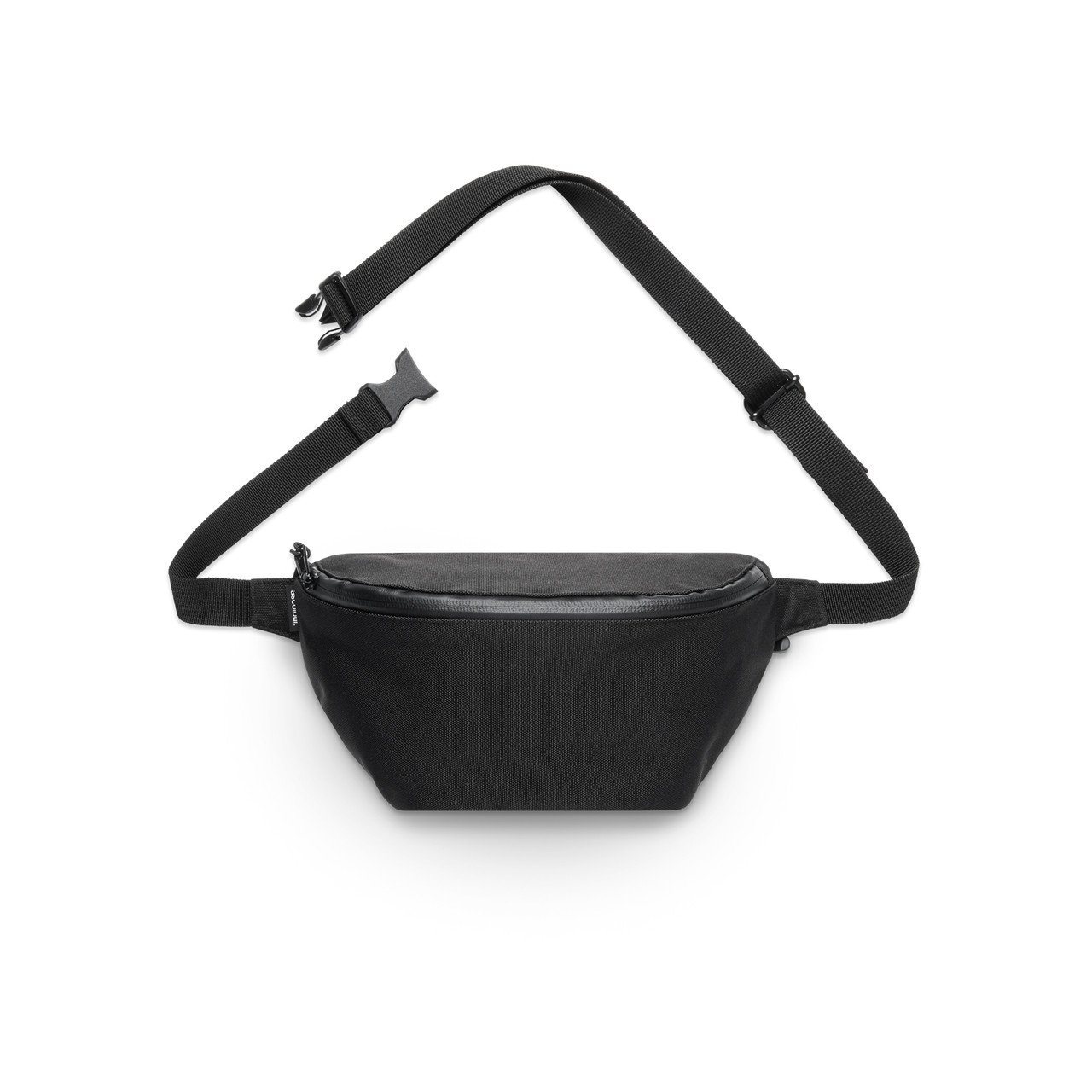 Recycled Waist Bag — Black