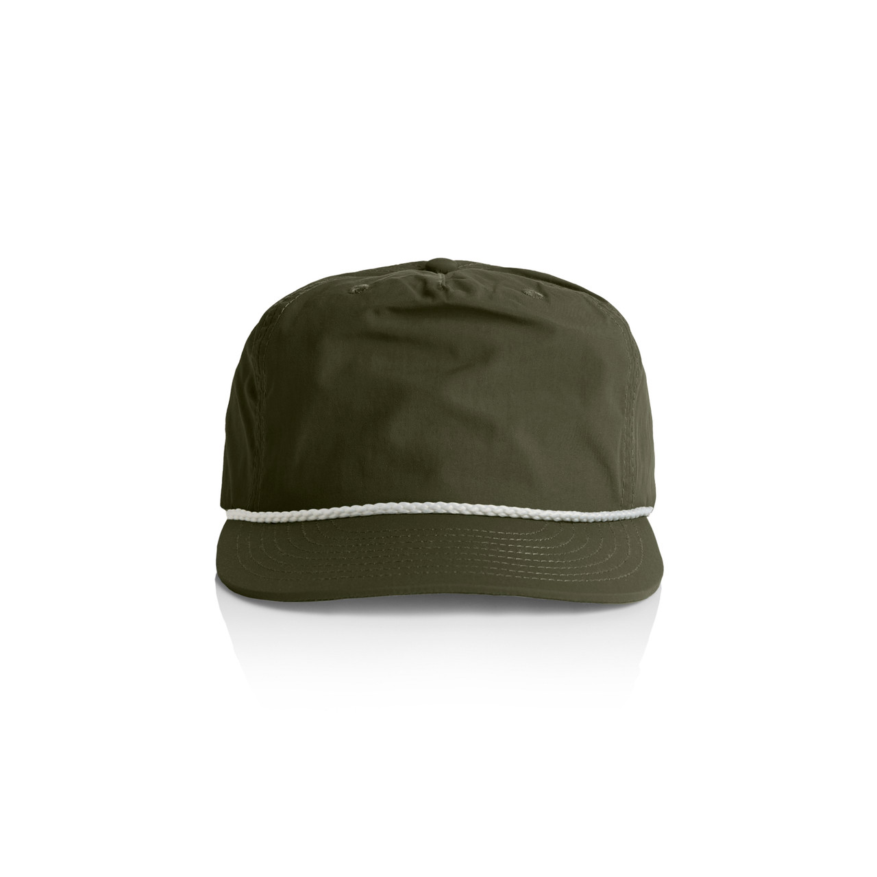 Surf Rope Cap — Army/White