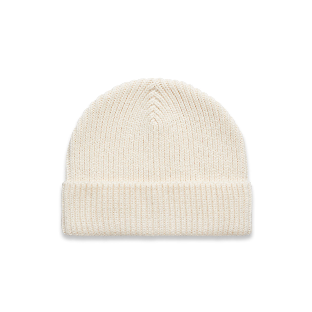Gauge Beanie — Ecru