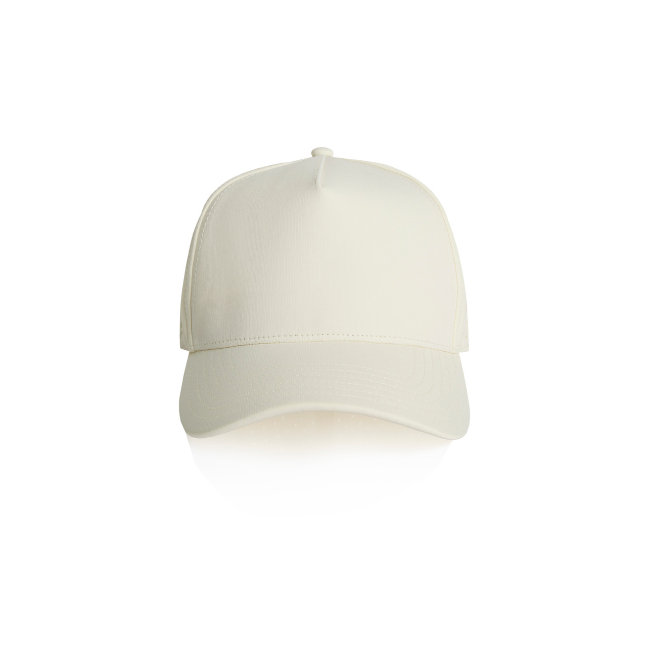 Frame Perforated Cap — Ecru