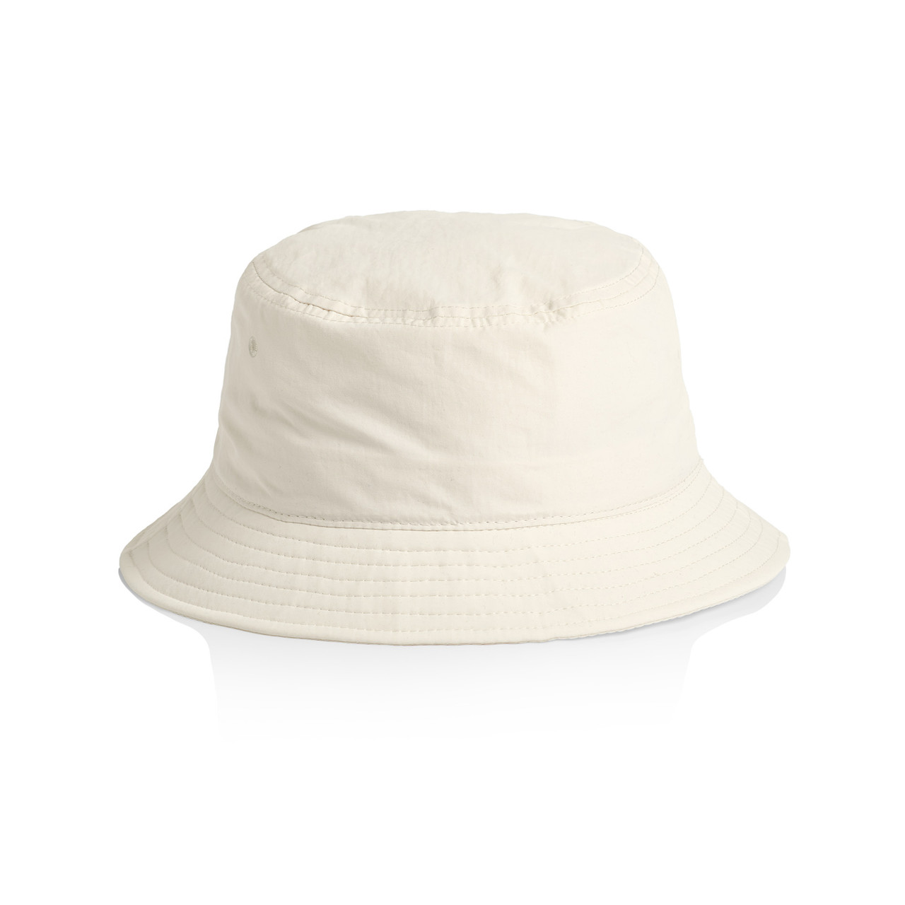 Nylon Bucket Hat — Ecru