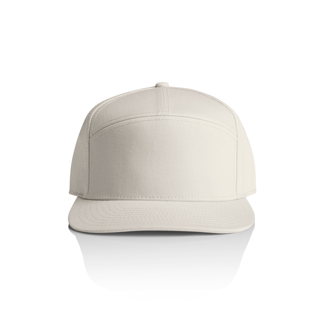 Stock 7-panel Cap — Bone