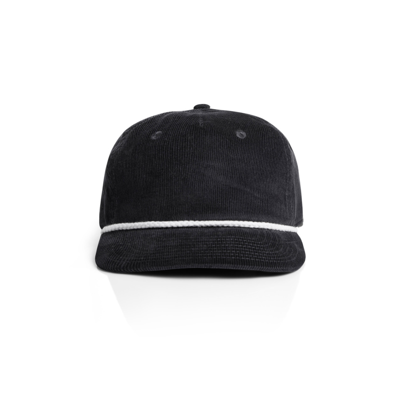 Class Cord Rope Cap — Black/White