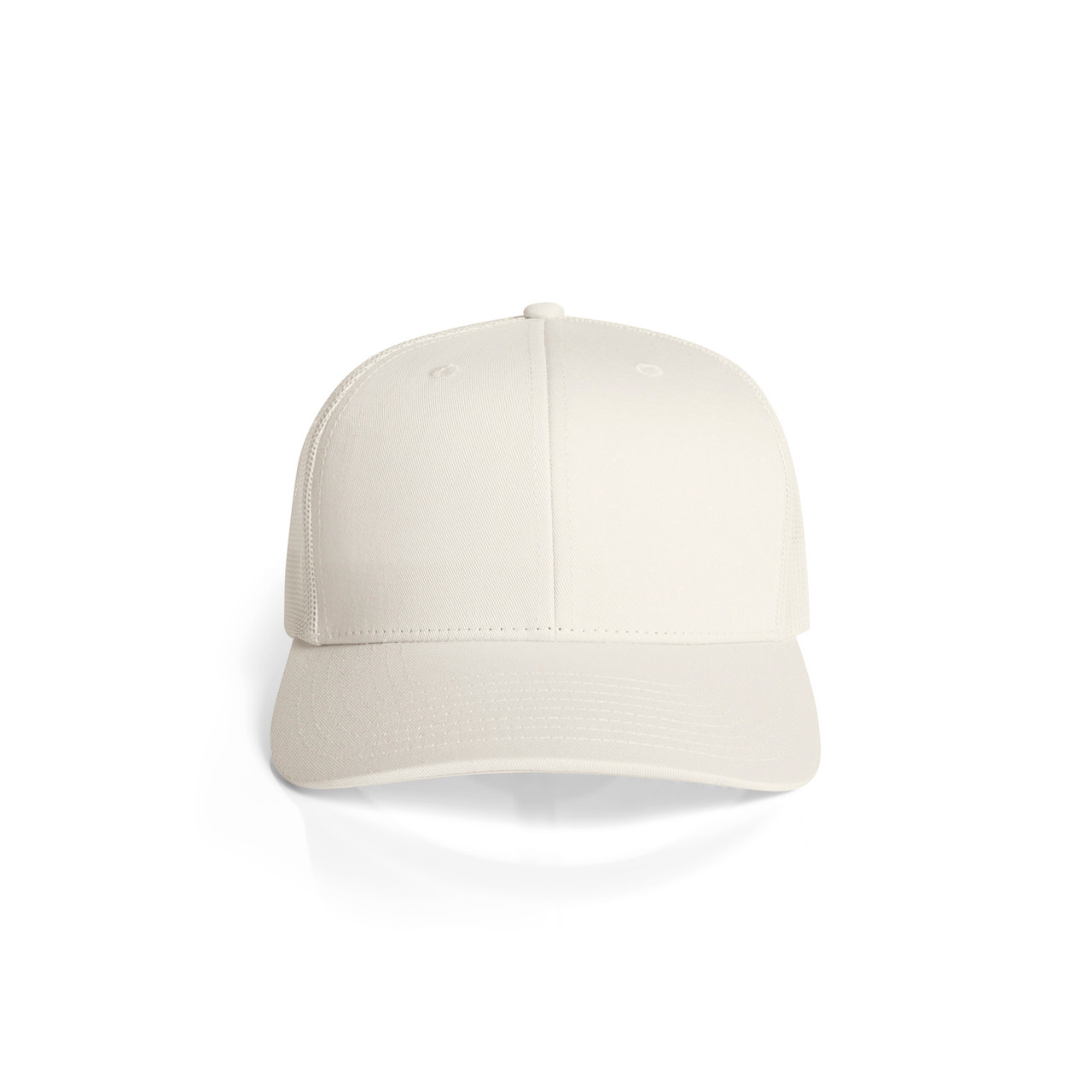 Mesh Trucker Cap — Ecru