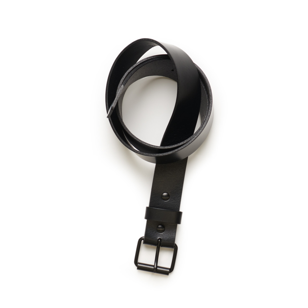 Leather Belt — Black