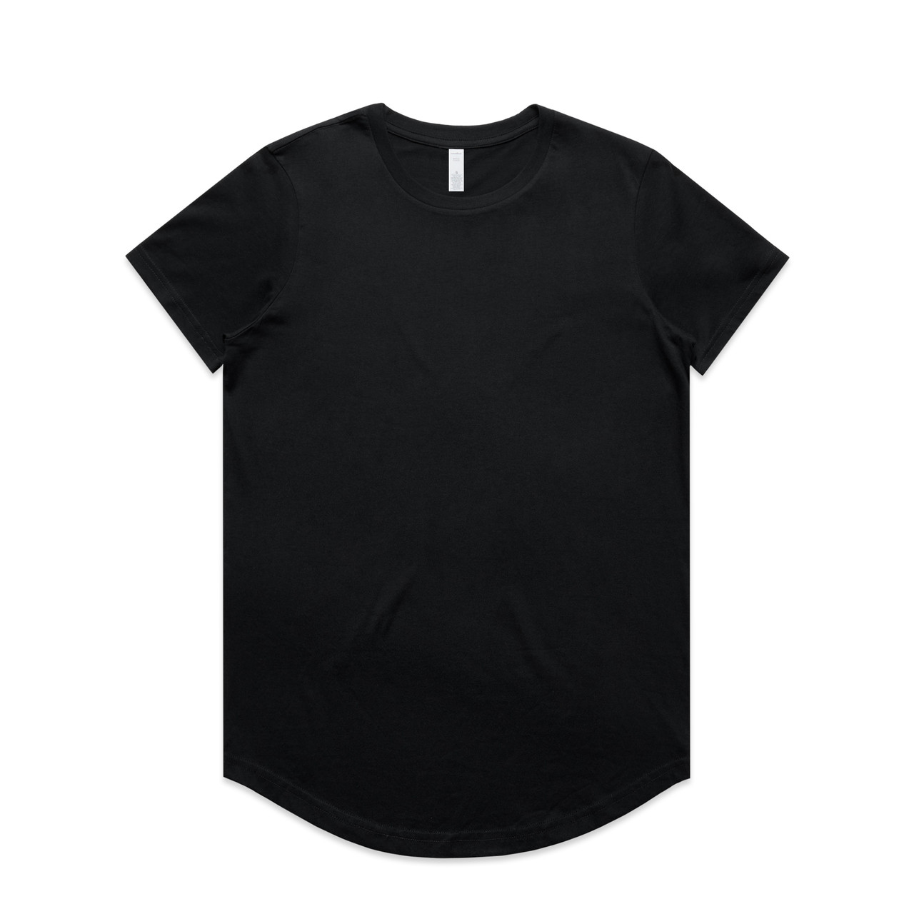 Wo's Maple Curve Tee — Black