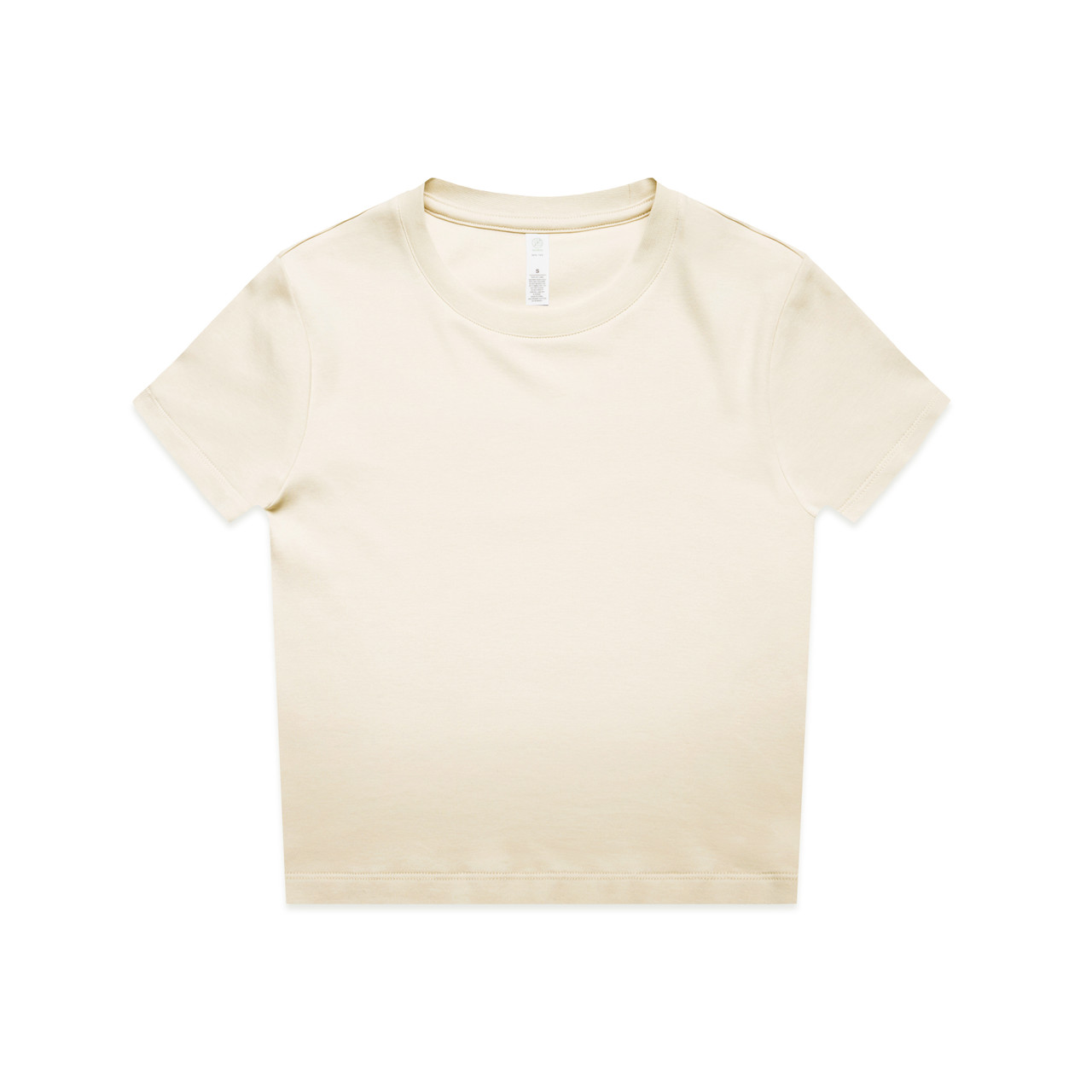 Wo's Organic Mini Tee — Ecru