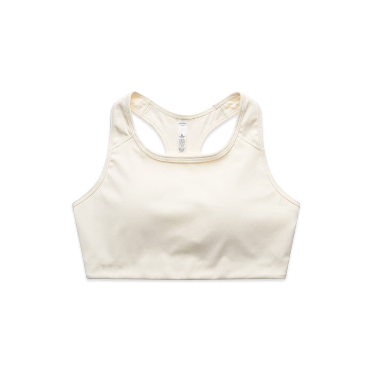 Wo's Active Bra Top — Ecru