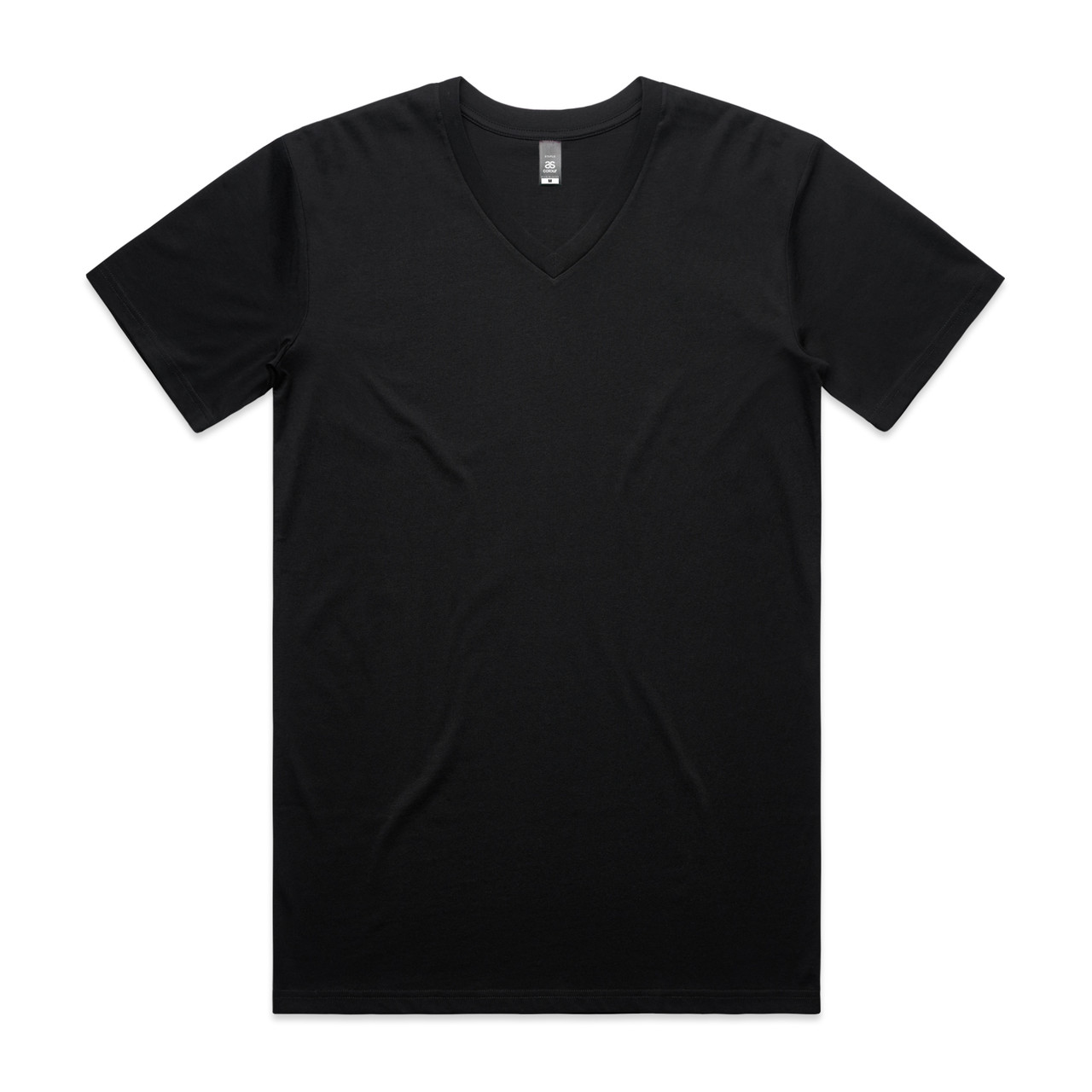 Staple V Neck Tee — Black