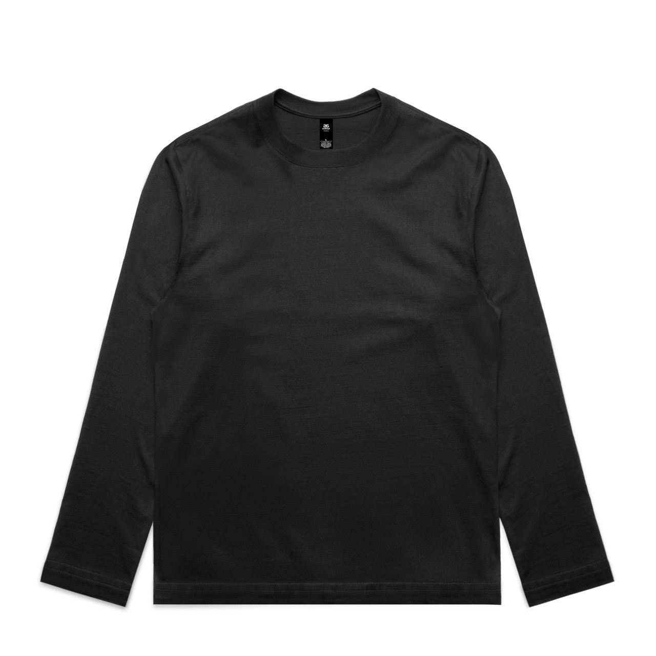 Box L/S Tee — Black