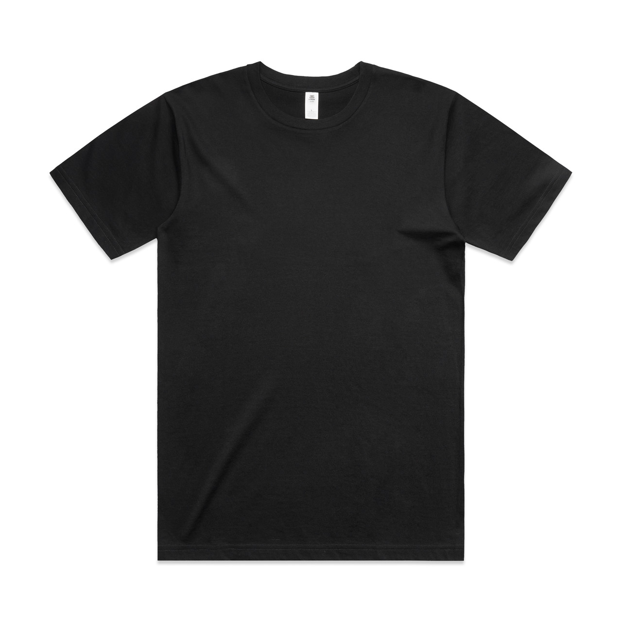 Block Tubular Minus Tee [-6cm] — Black