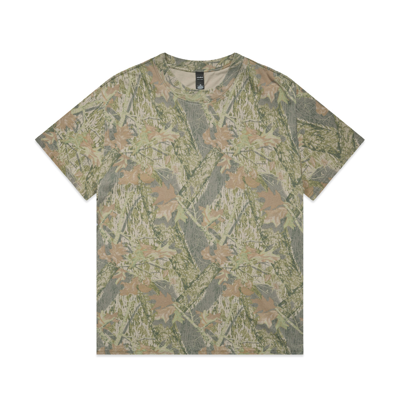 Heavy Faded Camo Tee — Tree Camo