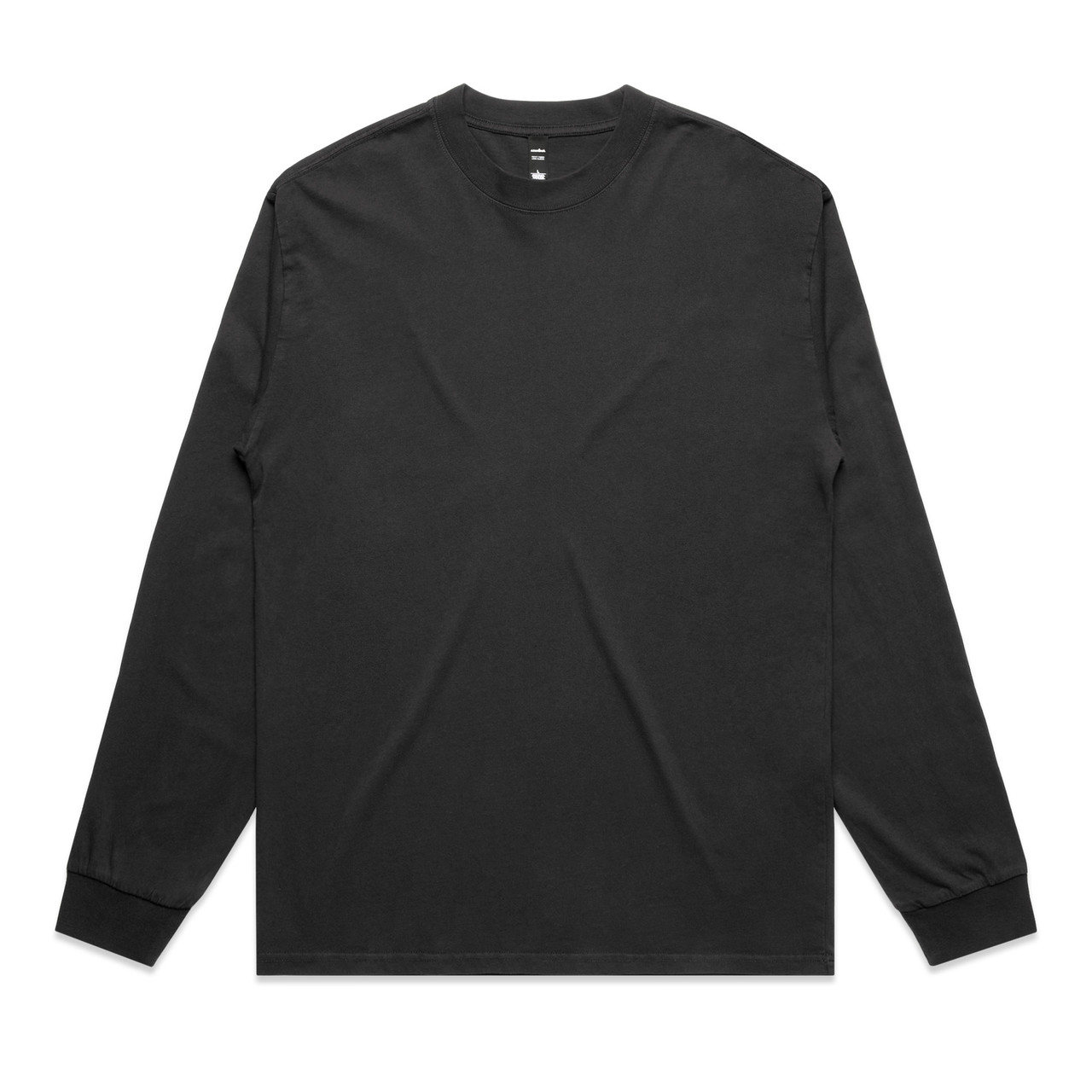 Heavy Faded L/S Tee — Faded Black