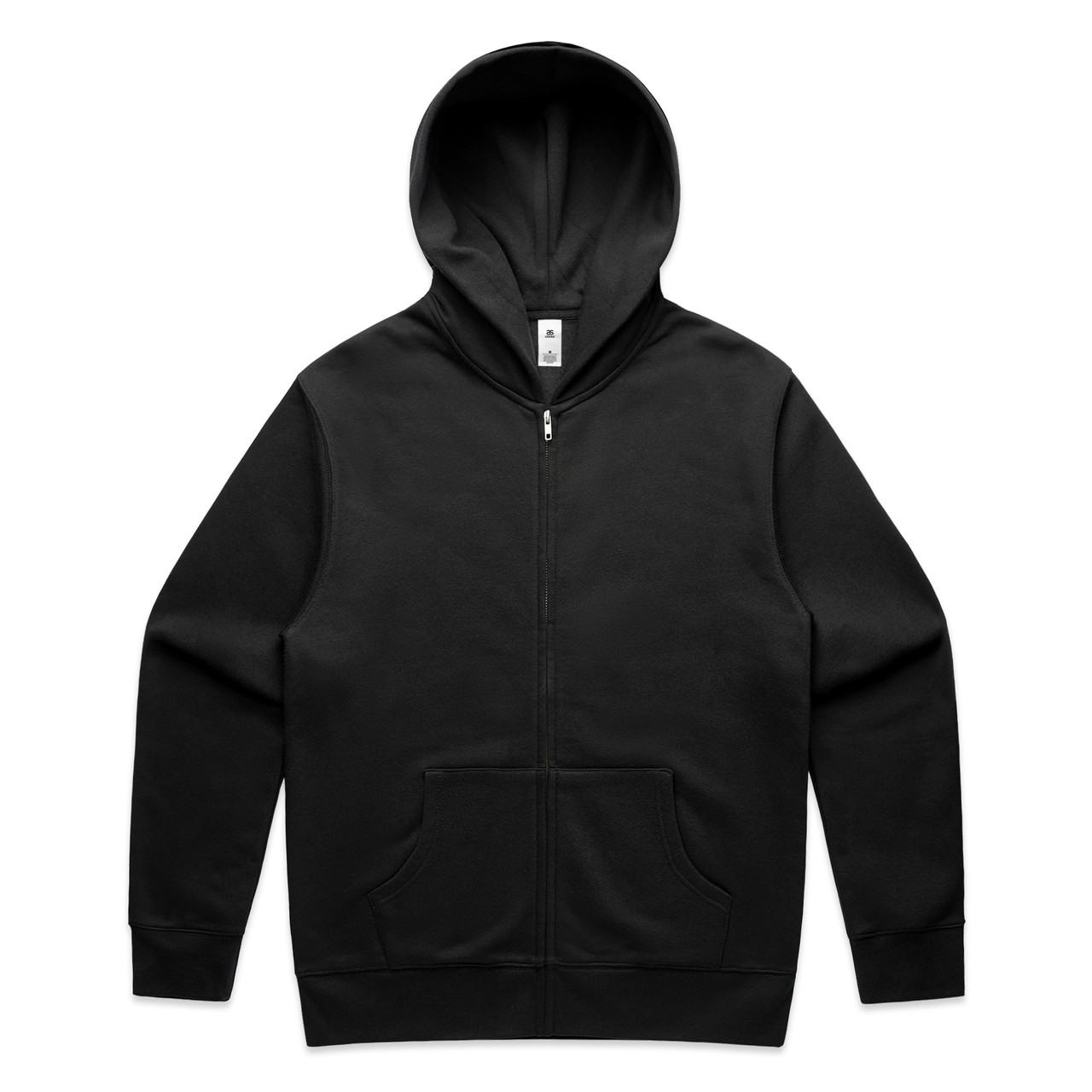 Relax Zip Hood — Black
