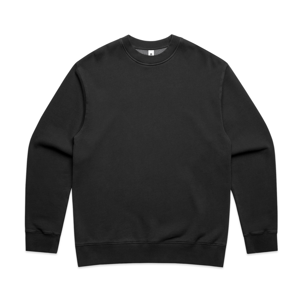 Relax Faded Crew — Faded Black