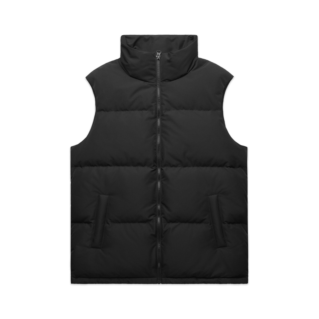 Puffer Vest — Black