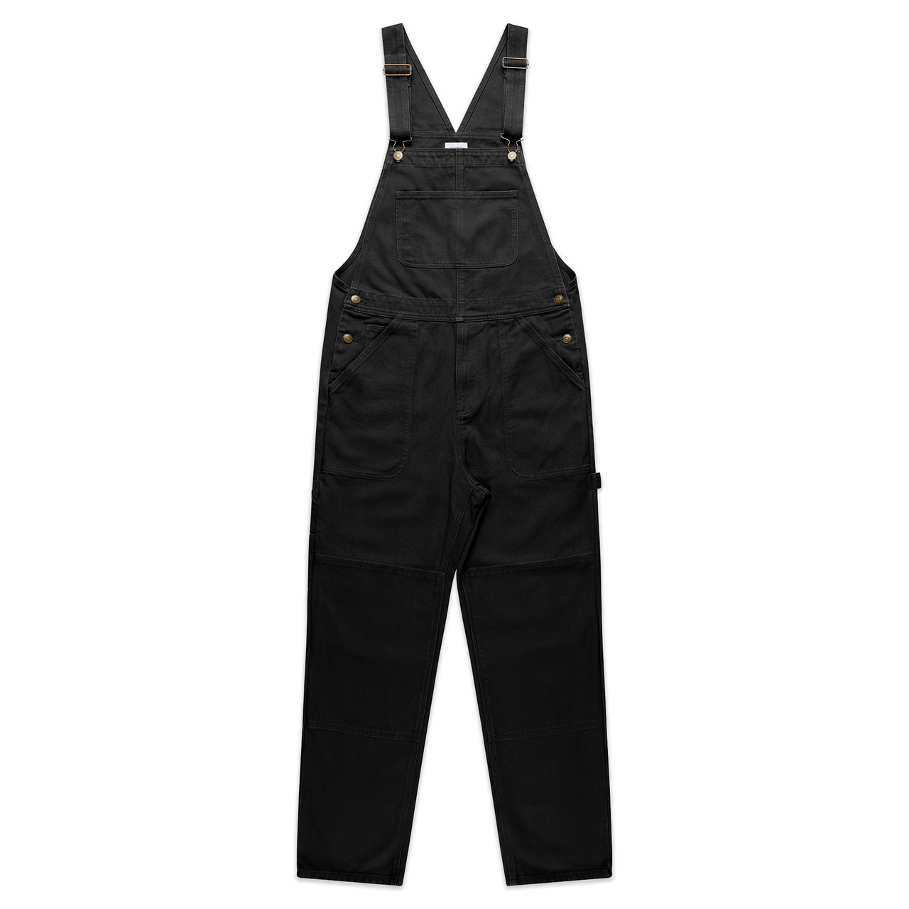 Canvas Overalls — Black