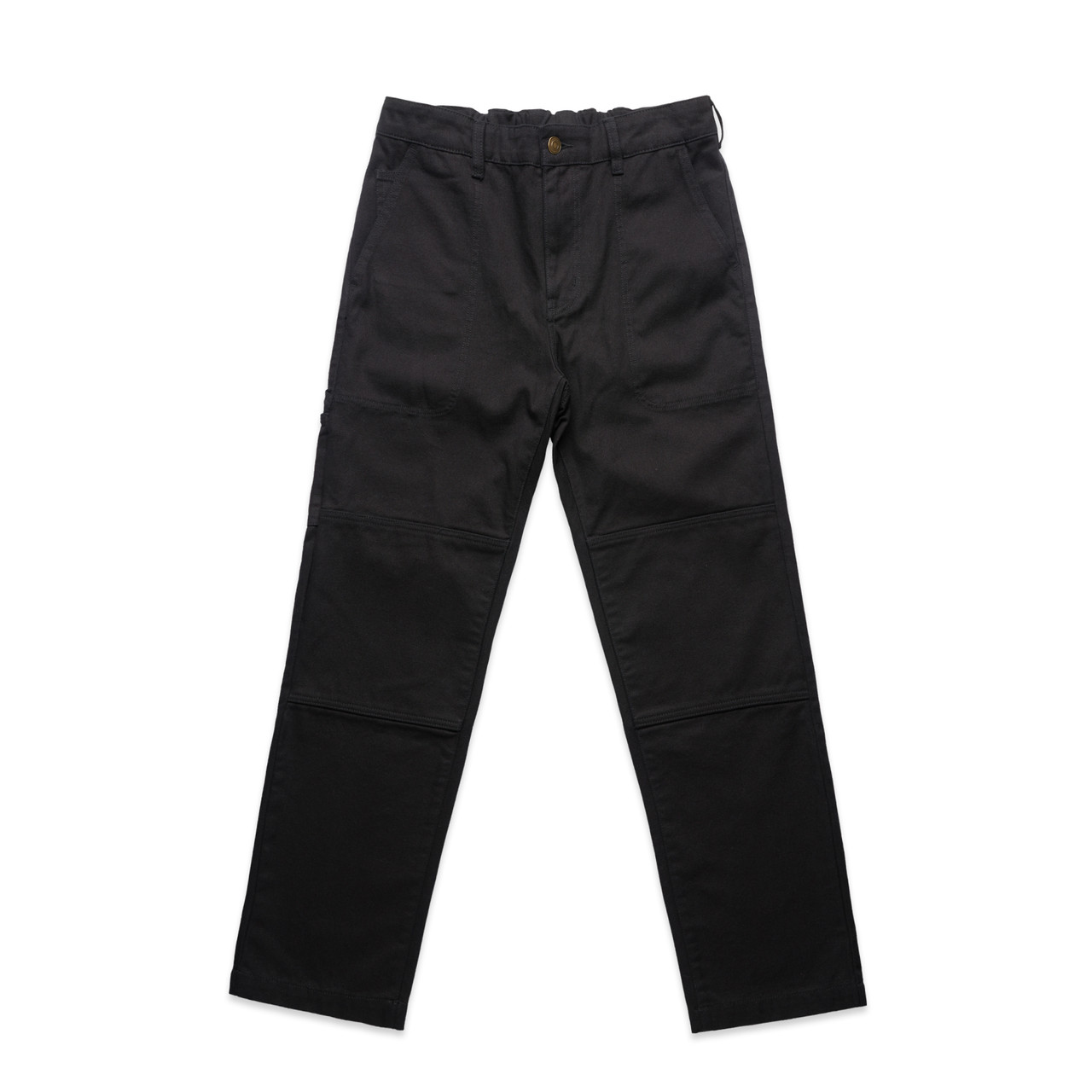 Canvas Trousers — Black