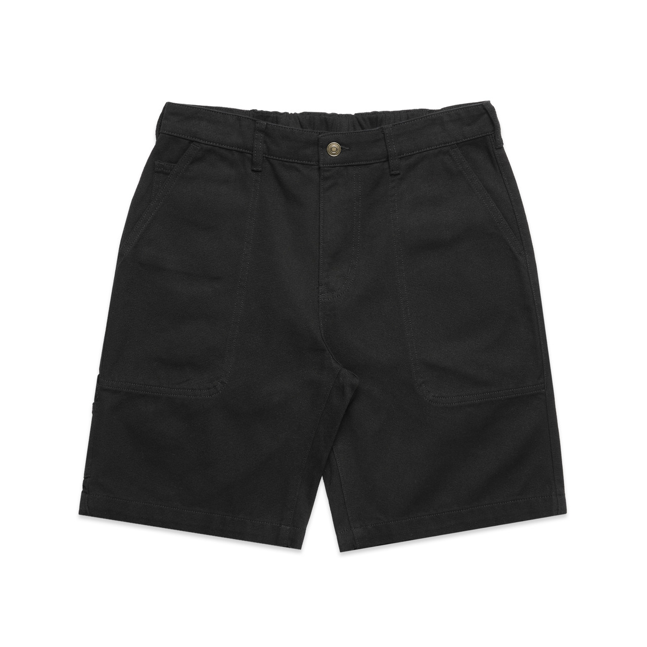 Canvas Shorts — Black